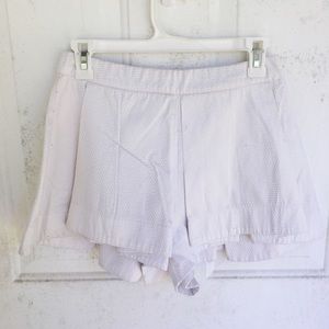 White Skort